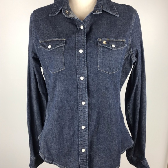 Carhartt | Tops | Carhartt Denim Shirt 